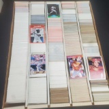 Box of mid 80s-90s baseball cards