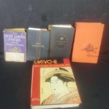 5 antique/vintage books