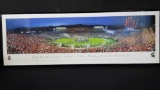 Framed print featuring 100th edition of Rose Bowl football game