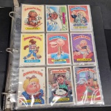 Binder of Garbage Pail Kids 1987 Topps