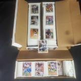 3 boxes of NFL 1991 upper Deck cards