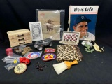 Mixed Goods. Fancy Jewelry Box, Boys Life, Arizona Highways magazine, Costume Jewelry, more