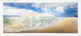 Framed Photographic Art. Beach Scene