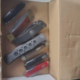 Lot of 7 pocket knives