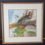 In The Clearing, from Robert Fleming, Framed Watercolor Artwork