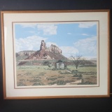 Weathering, from Dallas John, 1979, Framed LE 70/185 Artwork Print