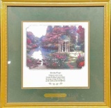 Framed Art The Garden of Prayer from Thomas Kinkade