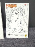 San Diego Comic Con Exclusive Witchblade no.76 autographed