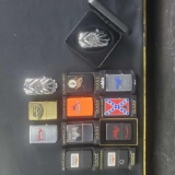 Lot of 12 Zippo lighters