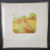 Framed LE 28/250 artwork titled Autumn I signed