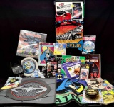 Batman Collectibles. Auto Mats, Rug, Wall Clock, Big Button, more