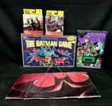 Batman Boards Games, Puzzles Sealed