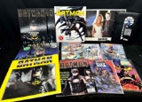 Batman Prints, Books, Stamps Comics and Calendars