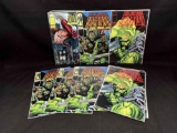 Savage Dragon No.1, 2, 3 Savage Dragon Vs TMNT ninja turtles