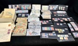 Large Lot of International Stamps Sverice, Espana, Grenada, Congo, more