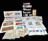 International Postage Stamps, United Nations, France, St. Vincent, more