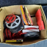 Box of reel to reel 8mm adult films