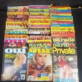 Box of approx. 40 adult magazines