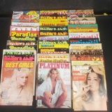 Box of approx. 35 adult magazines