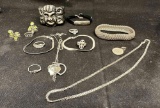 Silver Jewelry 925 Sterling Non Magnetic Bracelets, Rings, Necklaces more.