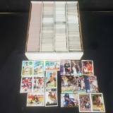 4000 ct. box baseball basketball hockey 90s-2000 cards