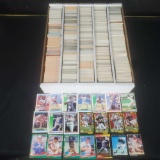 5000 ct. box baseball football 90s cards