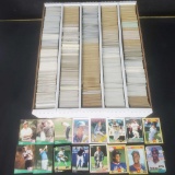 5000 ct. box late 80s-90s baseball and golf cards