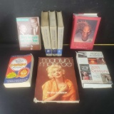 Lot of Misc. books Marilyn Monroe Eldest peoples Almanac etc.