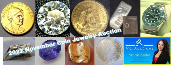 2022 November Coin Jewelry Auction
