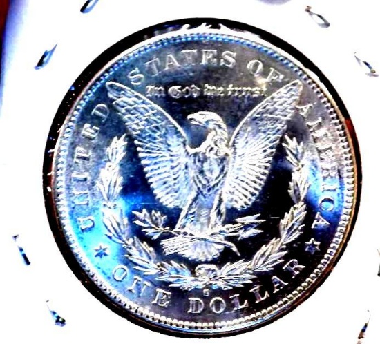 Morgan silver dollar 1878 s gem bu pl blazing ms++++++ key date proof like high grade
