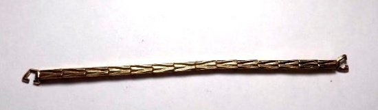 14 kt yellow gold bracelet 7.50 grams