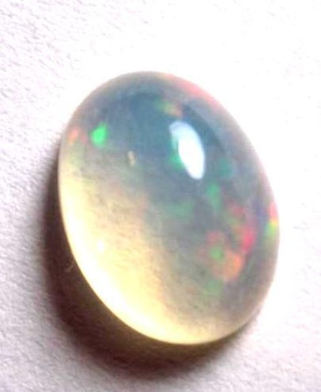 Opal natural rainbow beauty 1.55 ct cut polished beauty