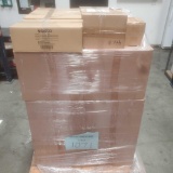 Pallet of Satco LED Filament lamps and DMF lights