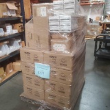 Pallet of Satco recessed lighting and 4in.Halo LED lights