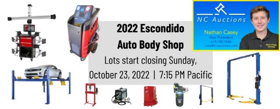 2022 October Escondido Auto Body Shop