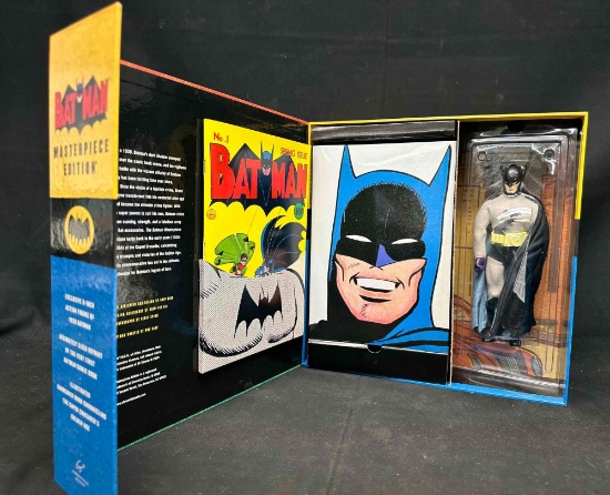 Batman Masterpiece Edition: The Caped Crusader's Golden Age Action Figure Comic Book