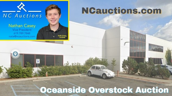 Oceanside Medical PPE Overstock Auction