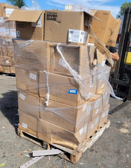 Pallet of PPE Overstock, Non Medical Isolation Gowns, Microguard Elastic Coverall, Kleenguard