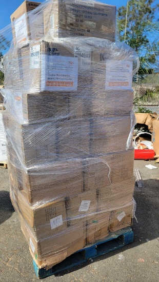 Pallet of PPE Overstock, Medical Coveralls, CPE Aprons
