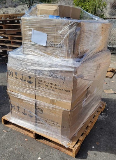 Pallet of Overstock, PPE Plastic Face Shields