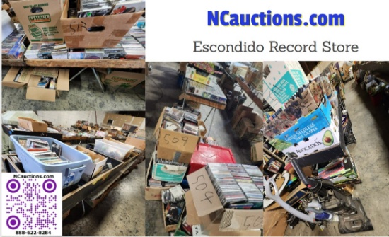 Escondido Estate Record Store Warehouse