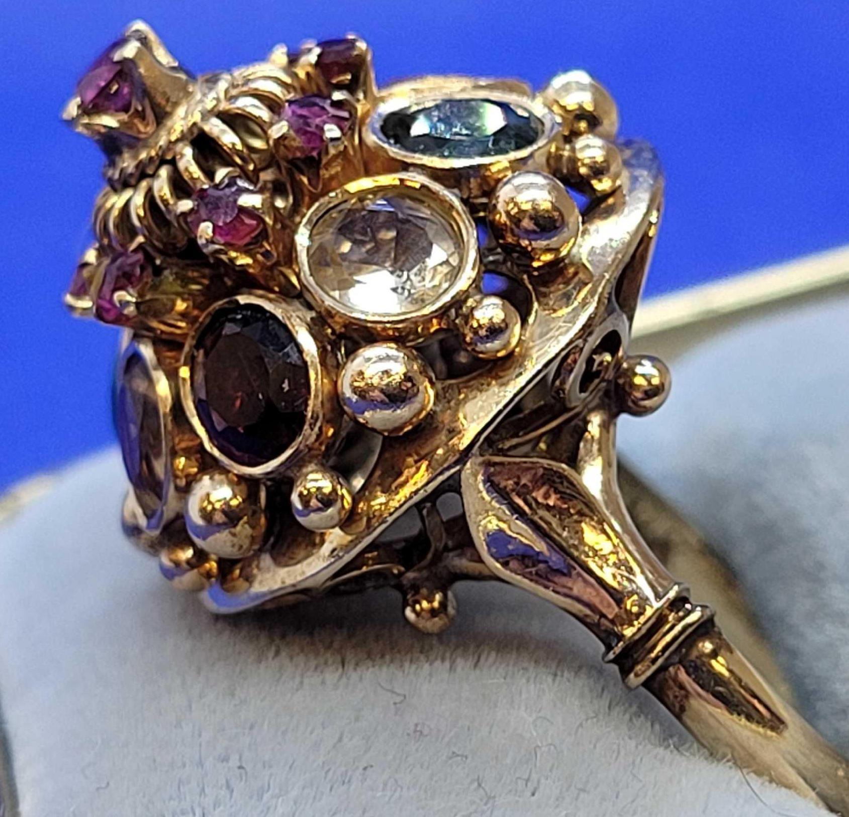 Vintage Thai Princess Ring--14kt GOLD PINK | Proxibid
