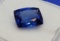 Cushion cut Blue Tanzanite Gemstone 5.97ct
