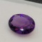 Purple Amethyst Oval Cut Gemstone 1.58ct