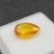 Orange Sapphire pear cut Gemstone 4.46ct