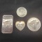 Silver Lot .999 fine silver and Silver Bicentennial Kennedy Half 78.2 grams
