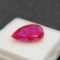 Pear Cut Red Ruby Gemstone 7.50ct