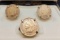 Swank Indian Head Wheat Cent Cufflinks and pin