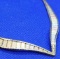 14kt TRI-COLOR GOLD 'V' necklace