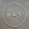 Sterling Silver Jewelry lot Necklace Ring 24.0 grams